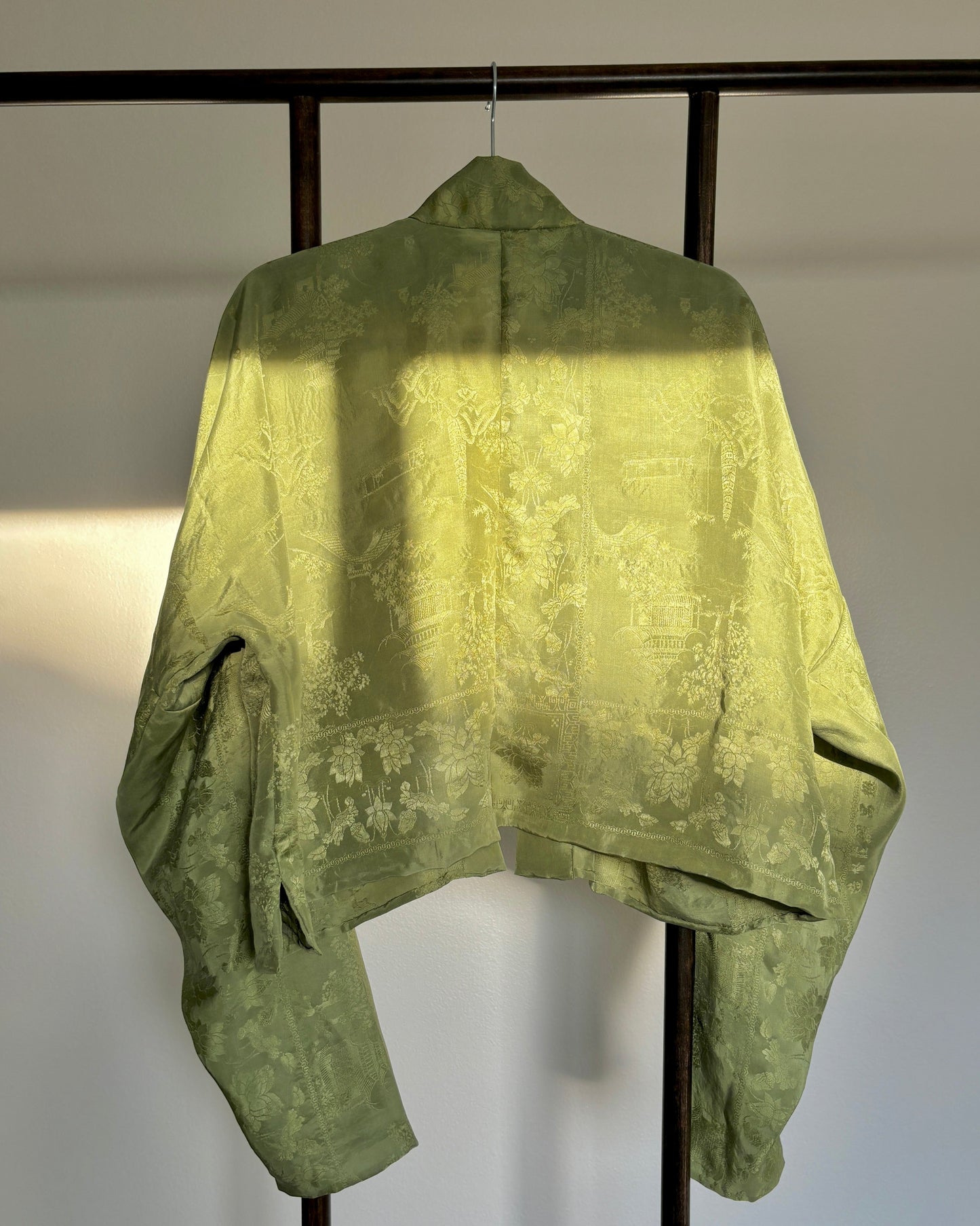 Silk Feijixiu 飞机袖 ⋆ MoCha Green ⋆ US 8-12