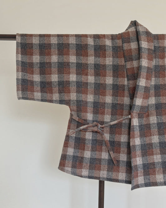 Checkered Wool Banbi 半臂 ⋆ US 8-12